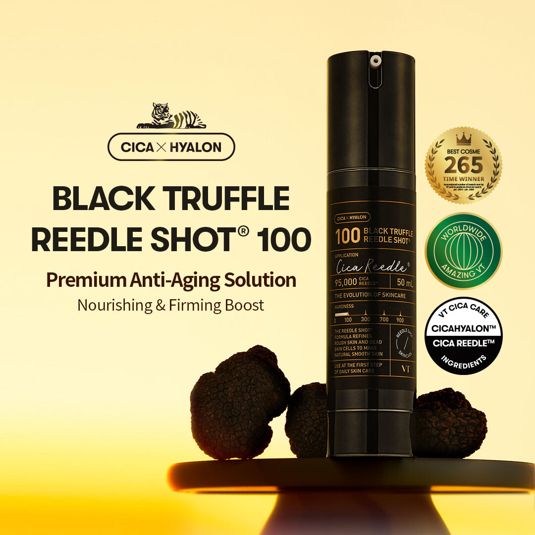 Black Truffle Reedle Shot 100 - Premium Ορός Μικροβελόνων με Μαύρη Τρούφα & 24k Χρυσό