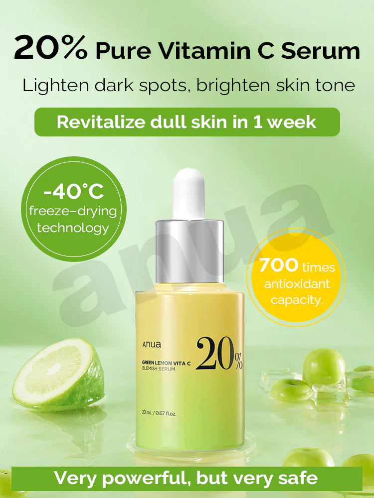 Green Lemon Vita C Blemish Serum