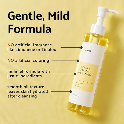 Calendula Complete Cleansing Oil - Vegan Λάδι Καθαρισμού με Καλέντουλα & Έλαιο Jojoba