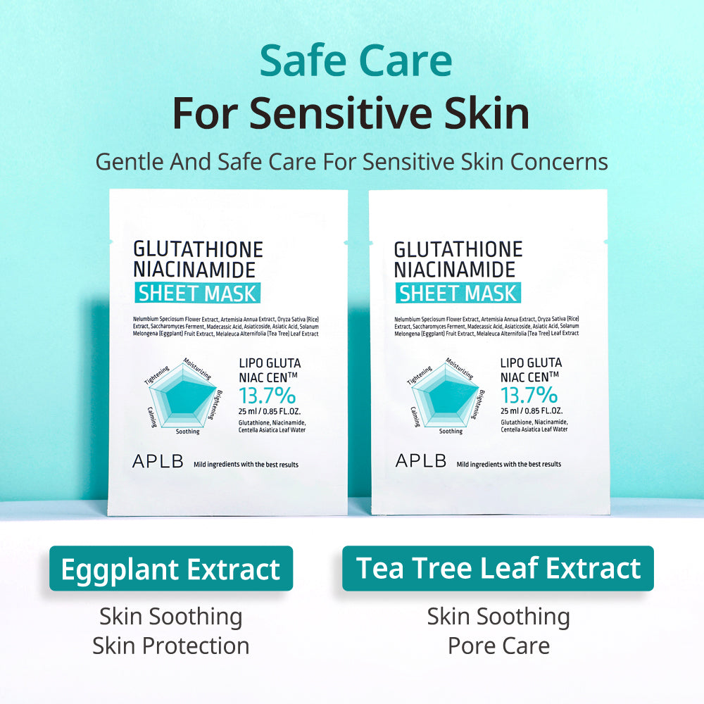 Glutathione Niacinamide Sheet Mask
