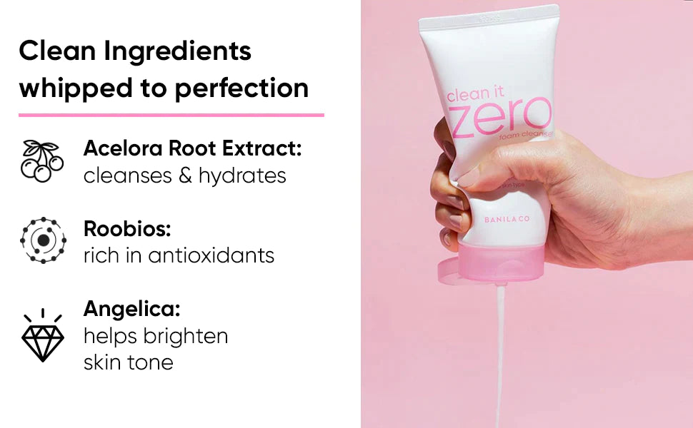 Clean it Zero Foam Cleanser