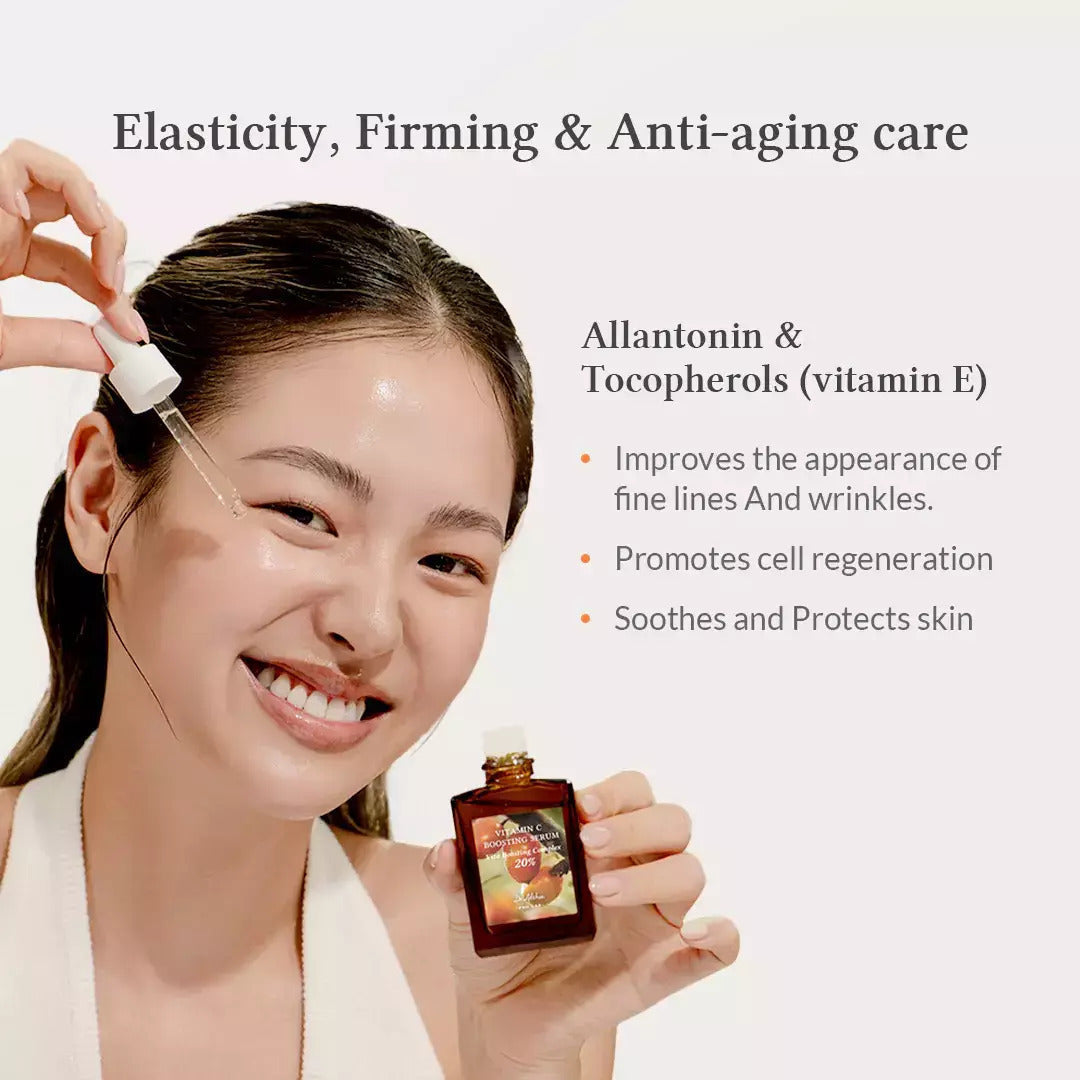 Vitamin C Boosting Serum - Ισχυρός ορός εξομάλυνσης τόνου δέρματος