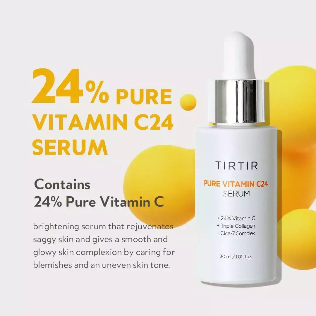 Pure Vitamin C24 Serum – Ορός με Καθαρή Βιταμίνη C 24%