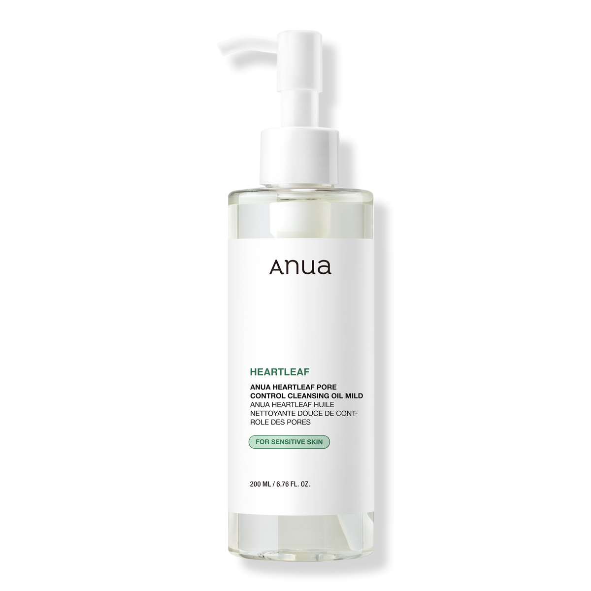 Heartleaf Pore Control Cleansing Oil Mild - Έλαιο βαθύ καθαρισμού πόρων για ευαίσθητο δέρμα
