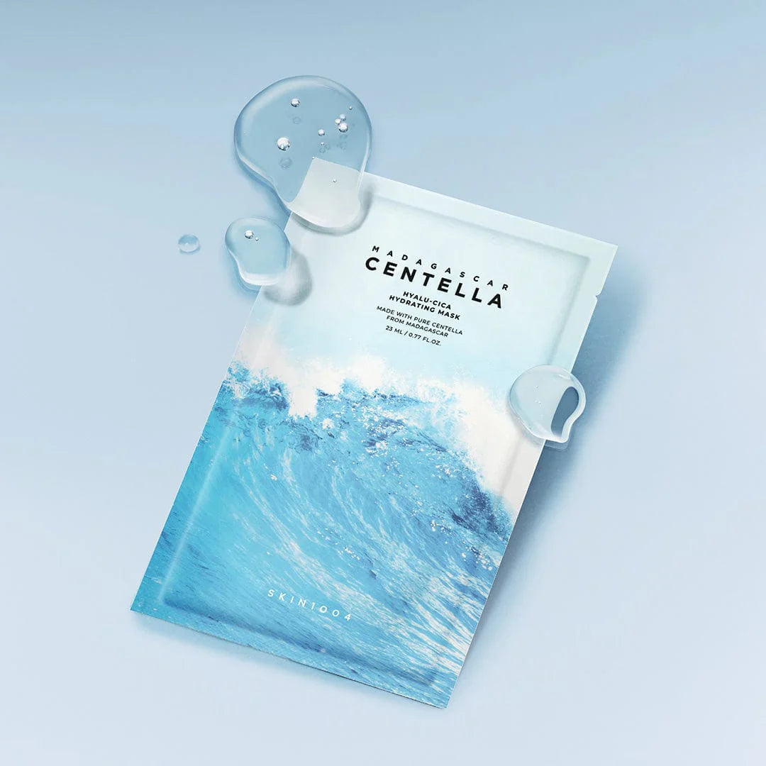 Madagascar Centella Hyalu-Cica Hydrating Mask - Άμεση Αναζωογόνηση & Εντατική Ενυδάτωση