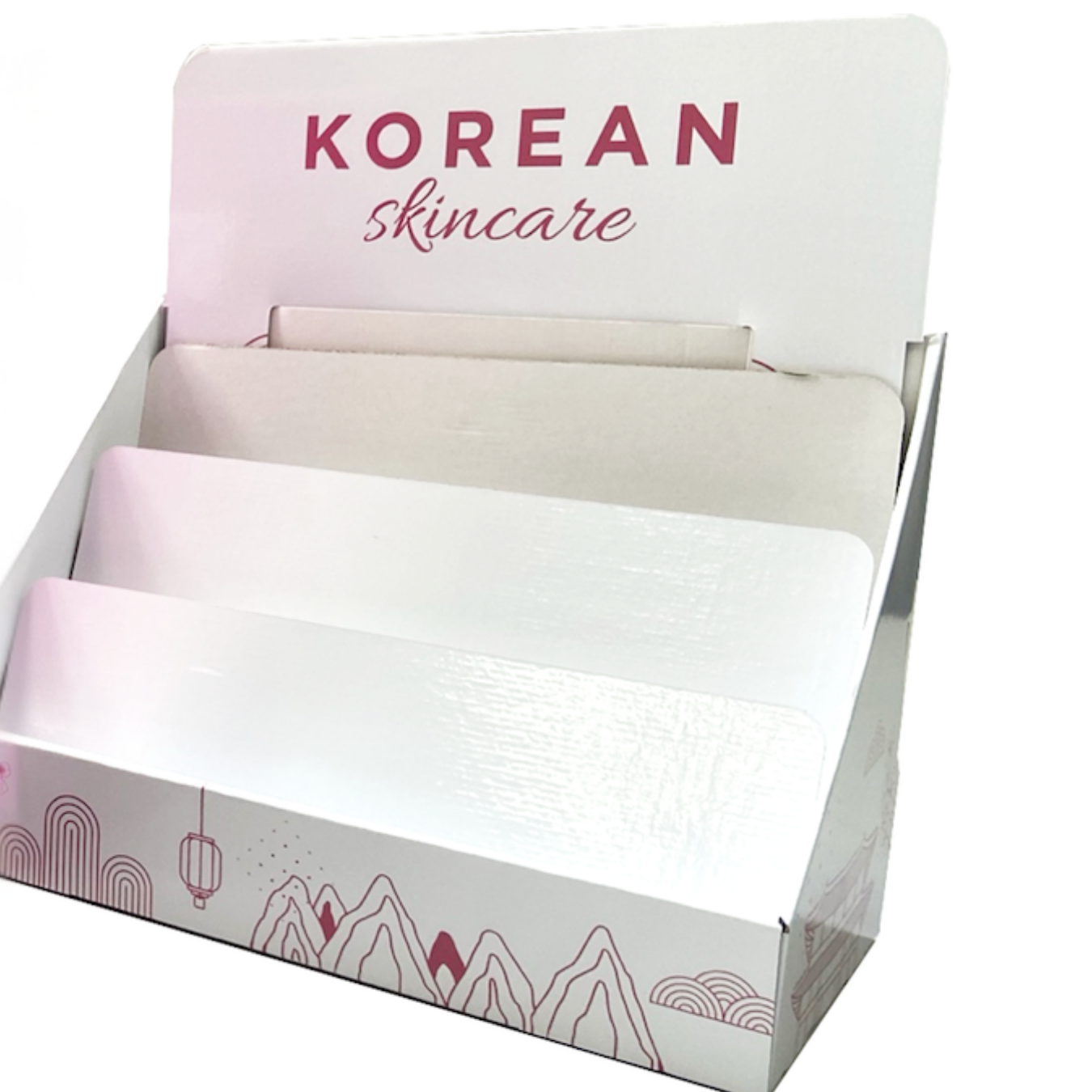 Χάρτινο Eπιτραπέζιο Stand για Sheet Masks- Korean Skincare