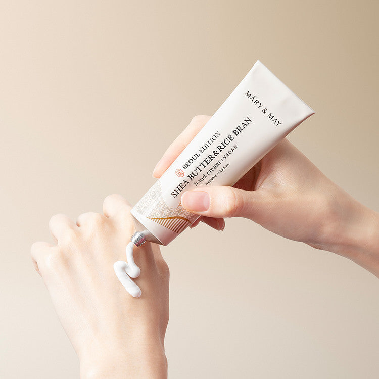 Shea Butter & Rice Bran Hand Cream - Κρέμα για ξηρά και ταλαιπωρημένα χέρια