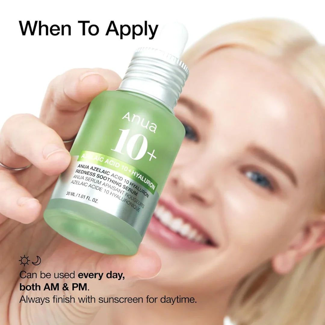 Azelaic Acid 10 Hyaluron Redness Soothing Serum - Καταπραϋντικός ορός για ερεθισμένο δέρμα