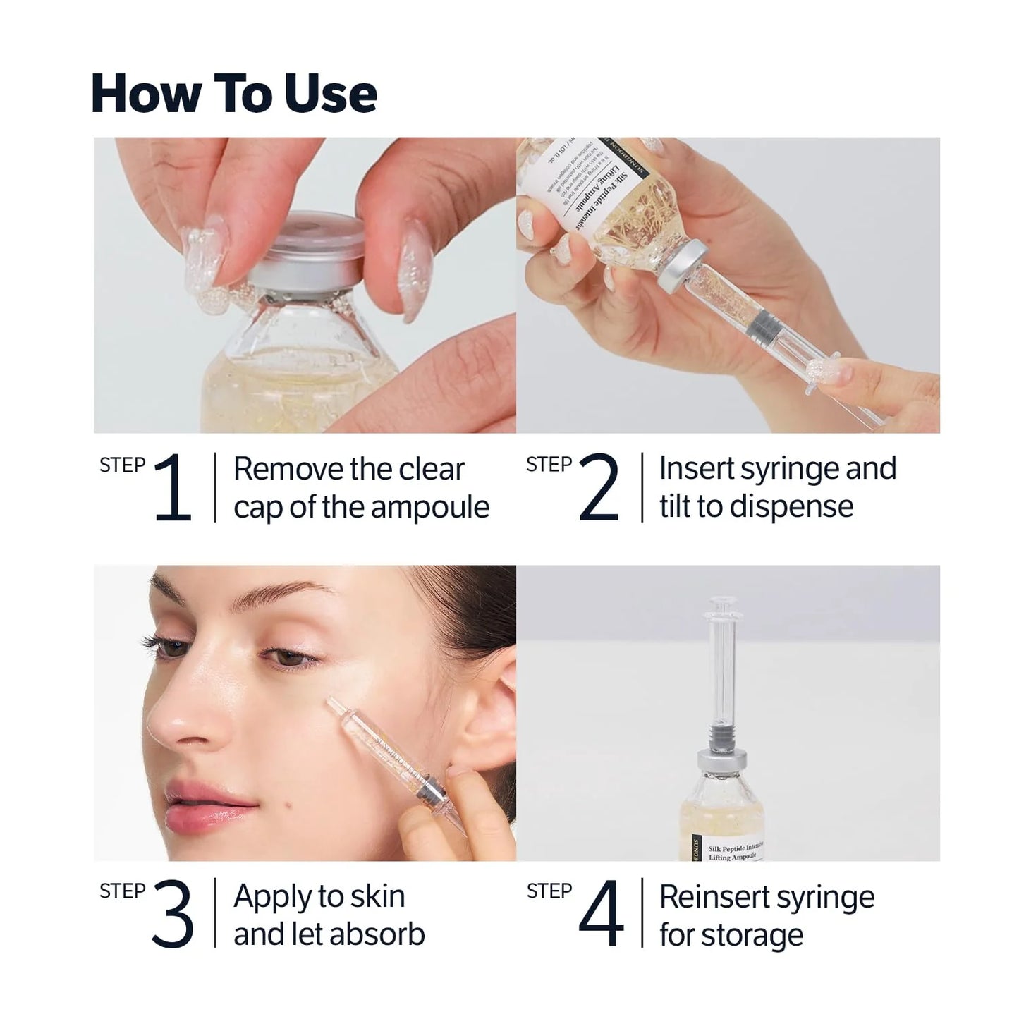 Deep Collagen Silk Peptide Intensive Ampoule (renew) - Αμπούλα με 3-πλό σύστημα lifting