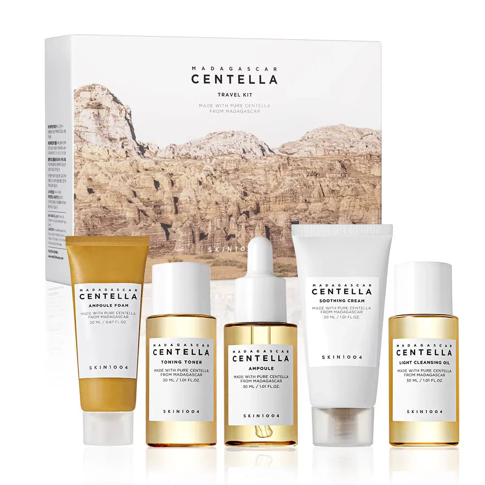 Madagascar Centella Travel Kit - Σετ 5 mini προϊόντων για καταπράυνση