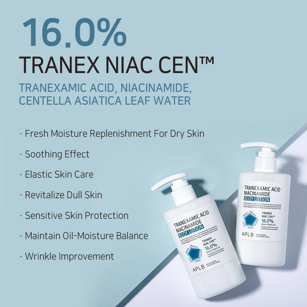 Tranexamic Acid Niacinamide Body Lotion - Κρέμα σώματος για φωτεινή και καθαρή επιδερμίδα