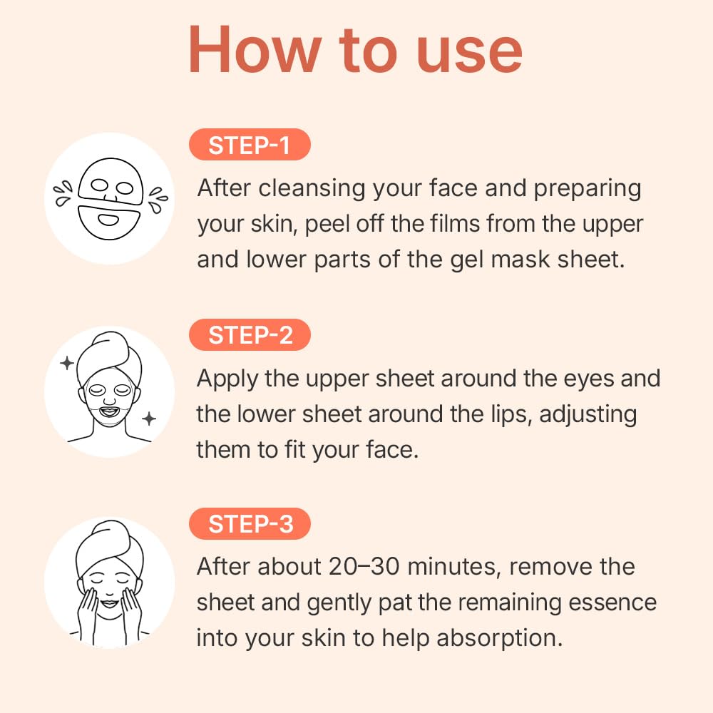 PDRN Skin Tightening Glow Gel Mask - Hydrogel Μάσκα Σύσφιξης & Λάμψης με PDRN, TECA και Κολλαγόνο