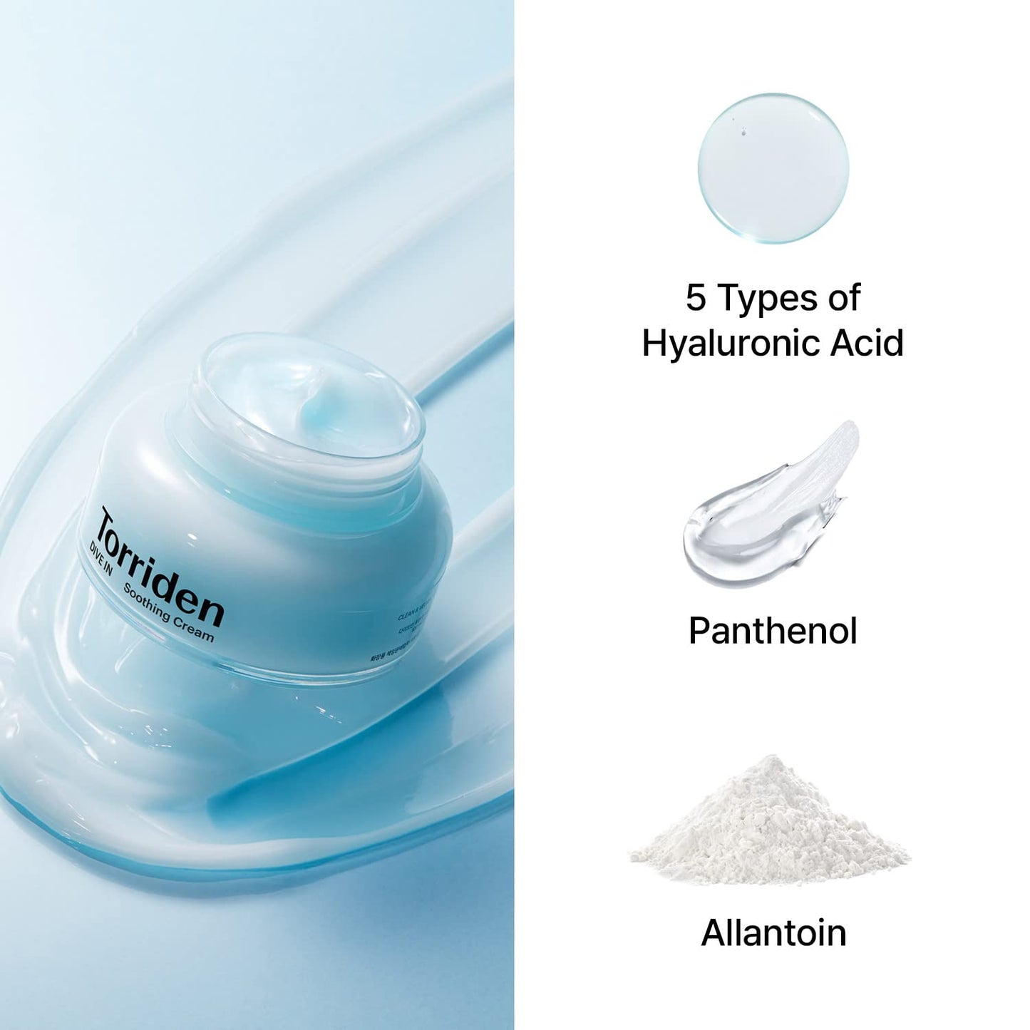 DIVE-IN Low Molecular Hyaluronic Acid Soothing Cream