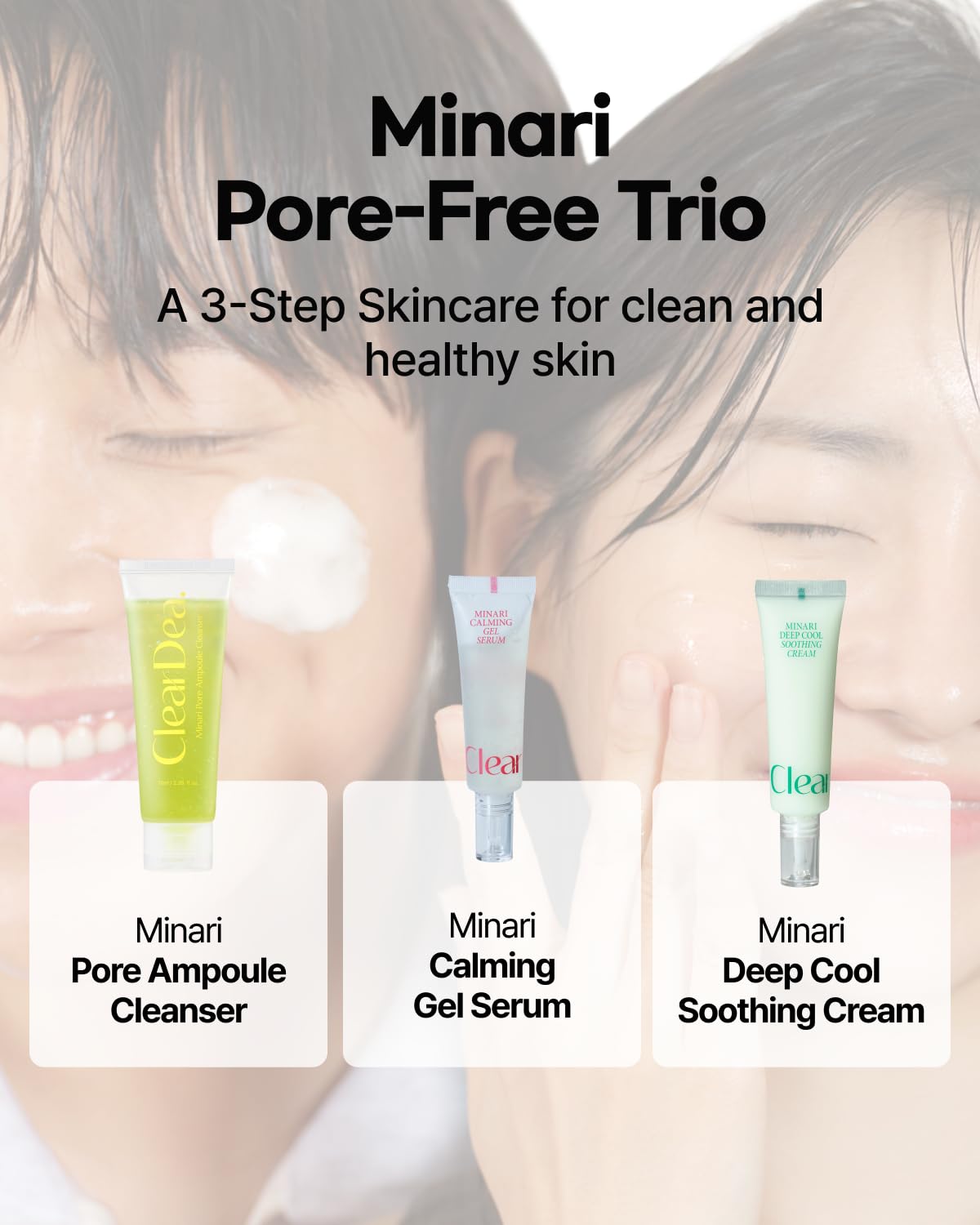 Minari Pore Ampoule Cleanser - Αφρός Καθαρισμού με Νερό Μαιντανού για Πόρους & Λάμψη