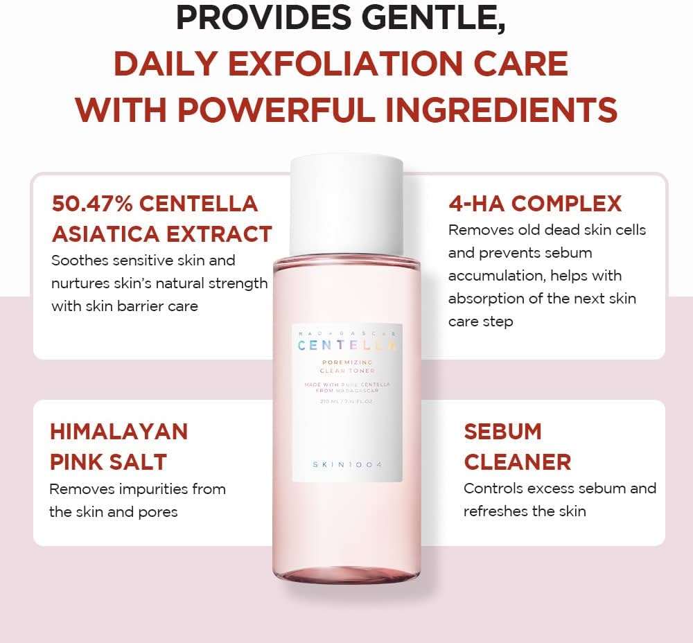 Madagascar Centella Poremizing Clear Toner - Τονωτική λοσιόν για δέρμα με πόρους