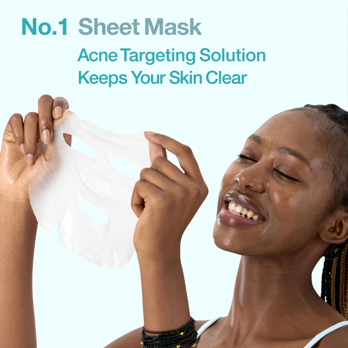 No.1 Pantothenic B5 Hyaluronic Active Clear Mask – Καταπραϋντική Μάσκα Προσώπου για Ατέλειες & Ενυδάτωση με B5 και Υαλουρονικό Οξύ