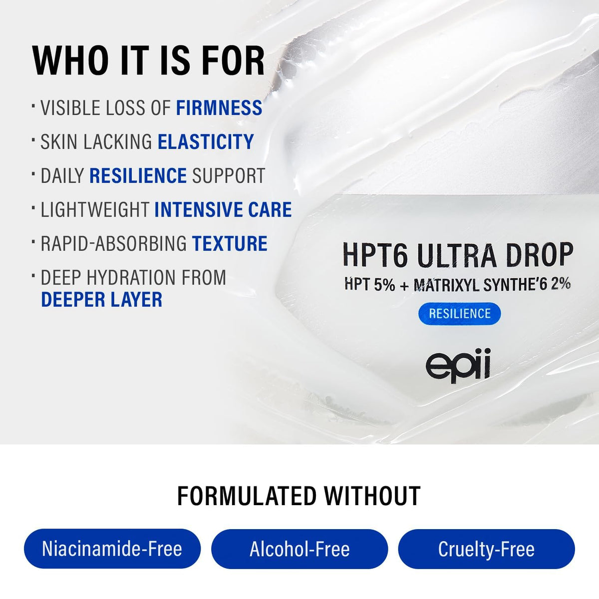 HPT6 Ultra Drop 5% – Συσφικτικός Peptide Serum με 5% HPT & 2% Matrixyl Synthé’6 για Ρυτίδες & Ελαστικότητα