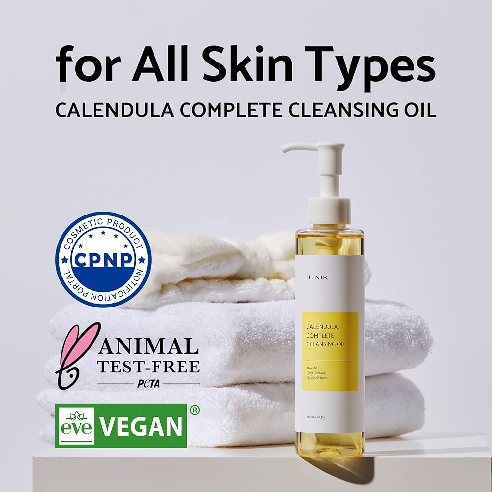 Calendula Complete Cleansing Oil - Vegan Λάδι Καθαρισμού με Καλέντουλα & Έλαιο Jojoba