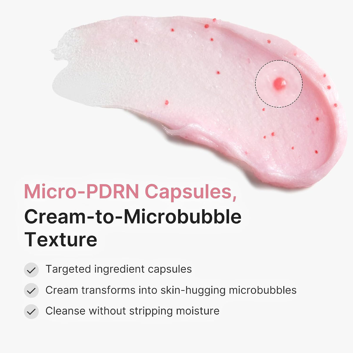 PDRN Pink Glutathione Capsule Cleansing Foam – Αφρός Καθαρισμού Λάμψης & Ενυδάτωσης με PDRN, Γλουταθειόνη & Κολλαγόνο