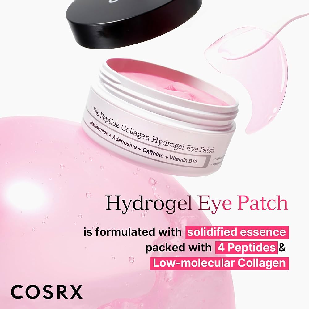 The Peptide Collagen Hydrogel Eye Patch - Επιθέματα ματιών αντιγήρανσης και λάμψης