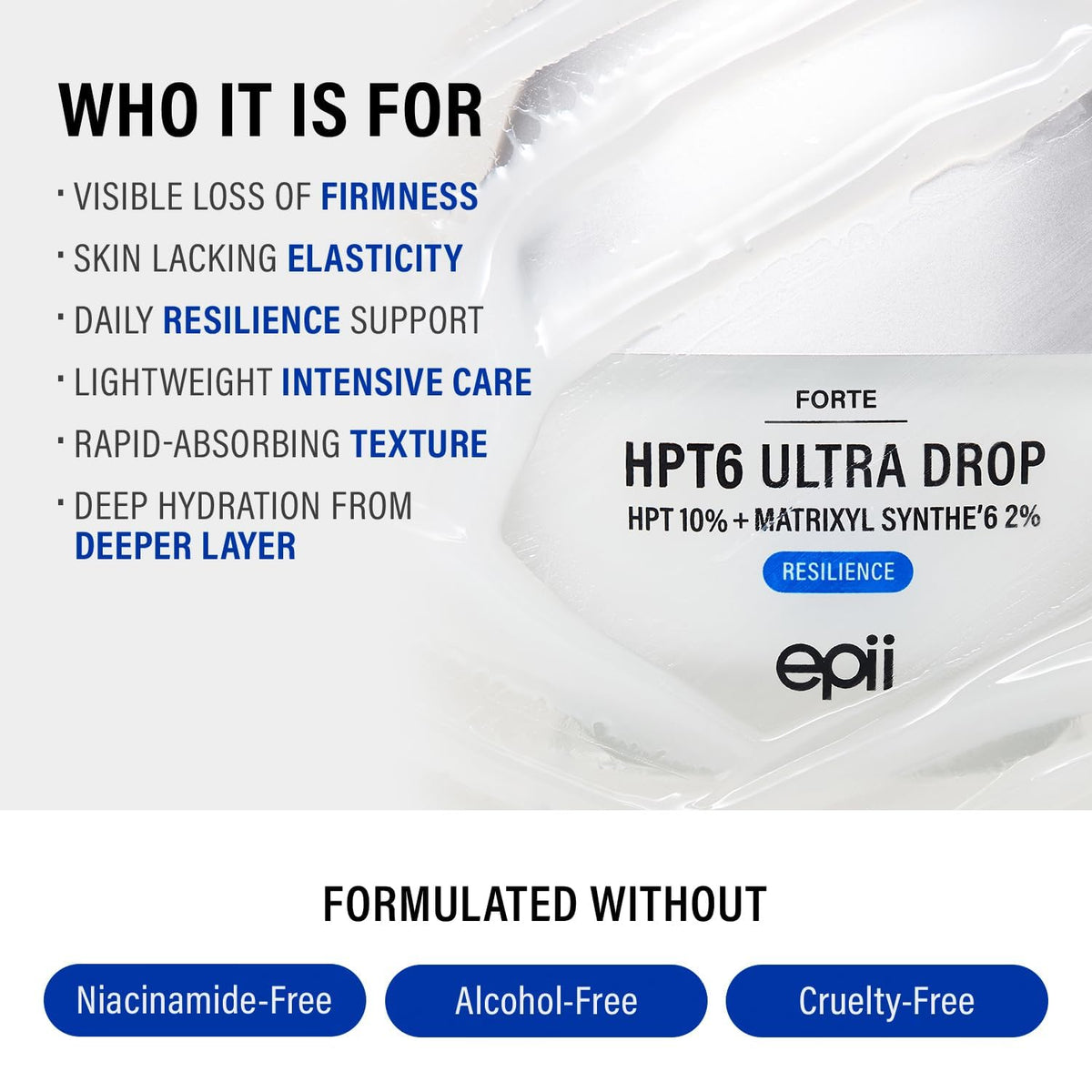 HPT6 Ultra Drop 10% – Εντατικός Συσφικτικός Peptide Serum με 10% HPT & 2% Matrixyl Synthé’6 για Ρυτίδες & Ελαστικότητα
