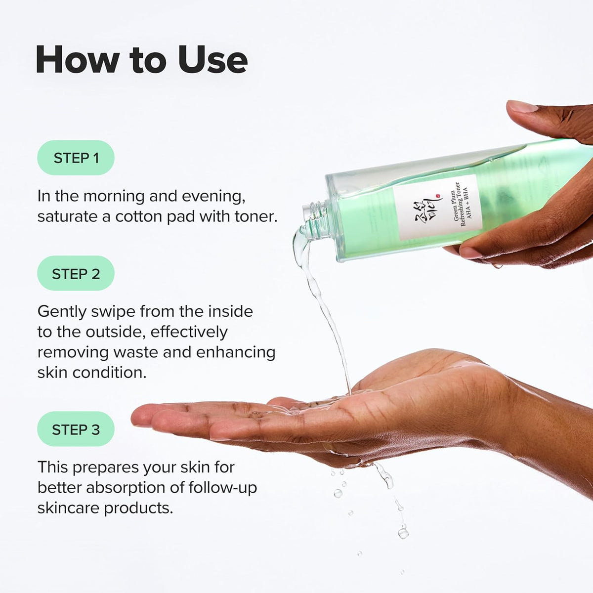 Green Plum Refreshing Toner AHA + BHA