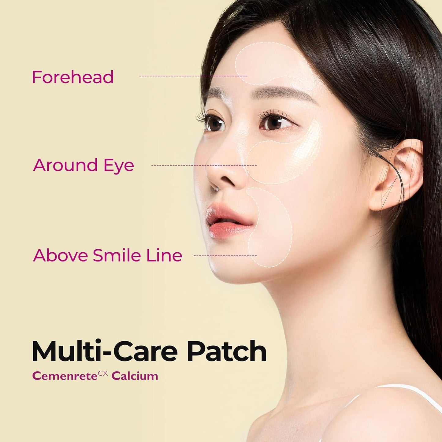 Cemenrete Calcium Volume Eye Patch - Ενισχυτικά patches με ασβέστιο & κολλαγόνο