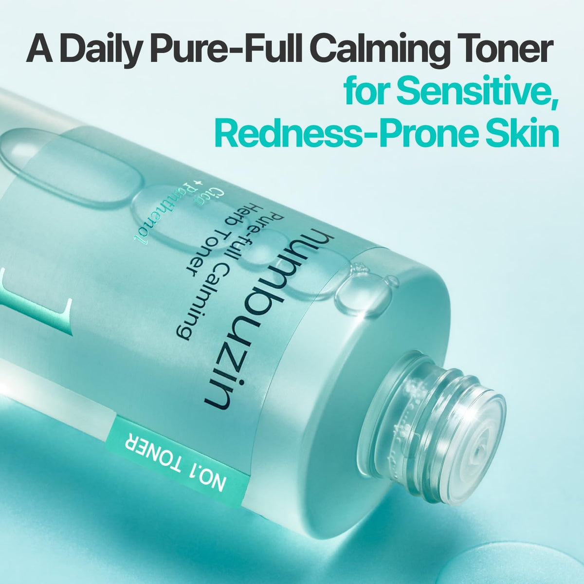 No.1 Pure-Full Calming Herb Toner – Καταπραϋντική Λοσιόν Προσώπου για Ατέλειες & Λιπαρότητα με Centella & Heartleaf
