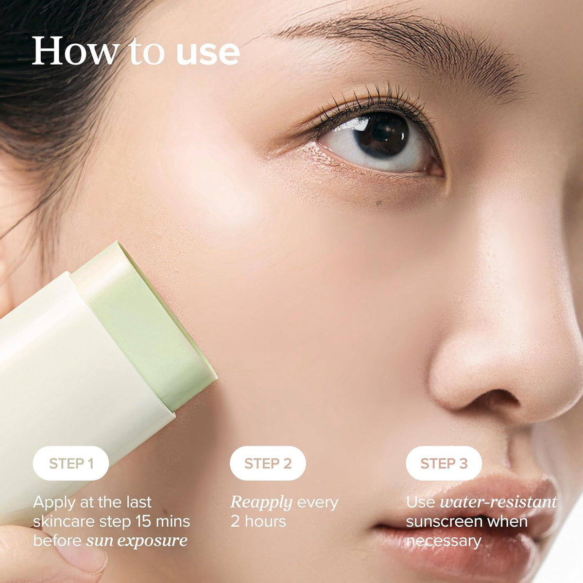 Matte Sun Stick Mugwort + Camelia