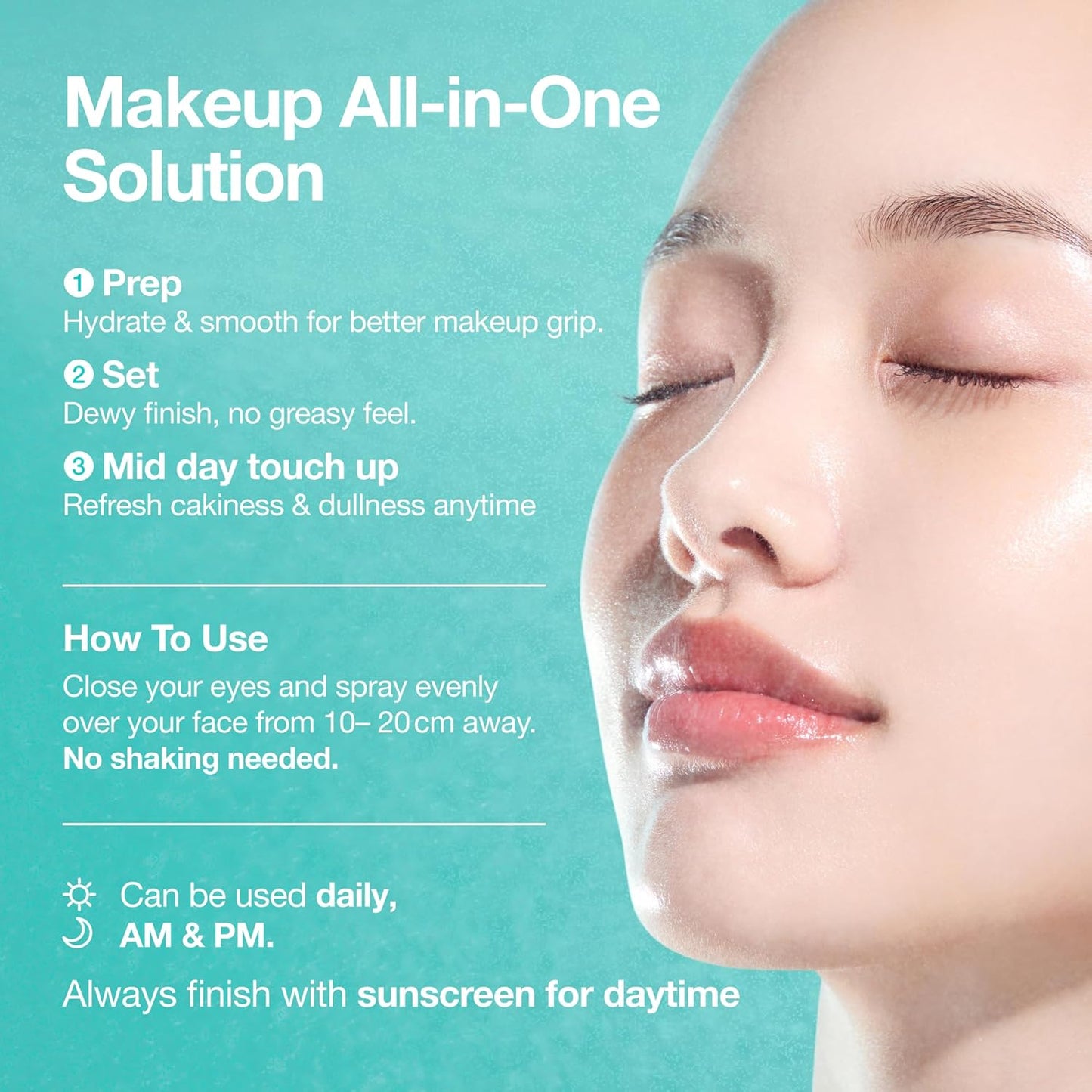 PDRN Hyaluronic Acid Hydrating Capsule Mist