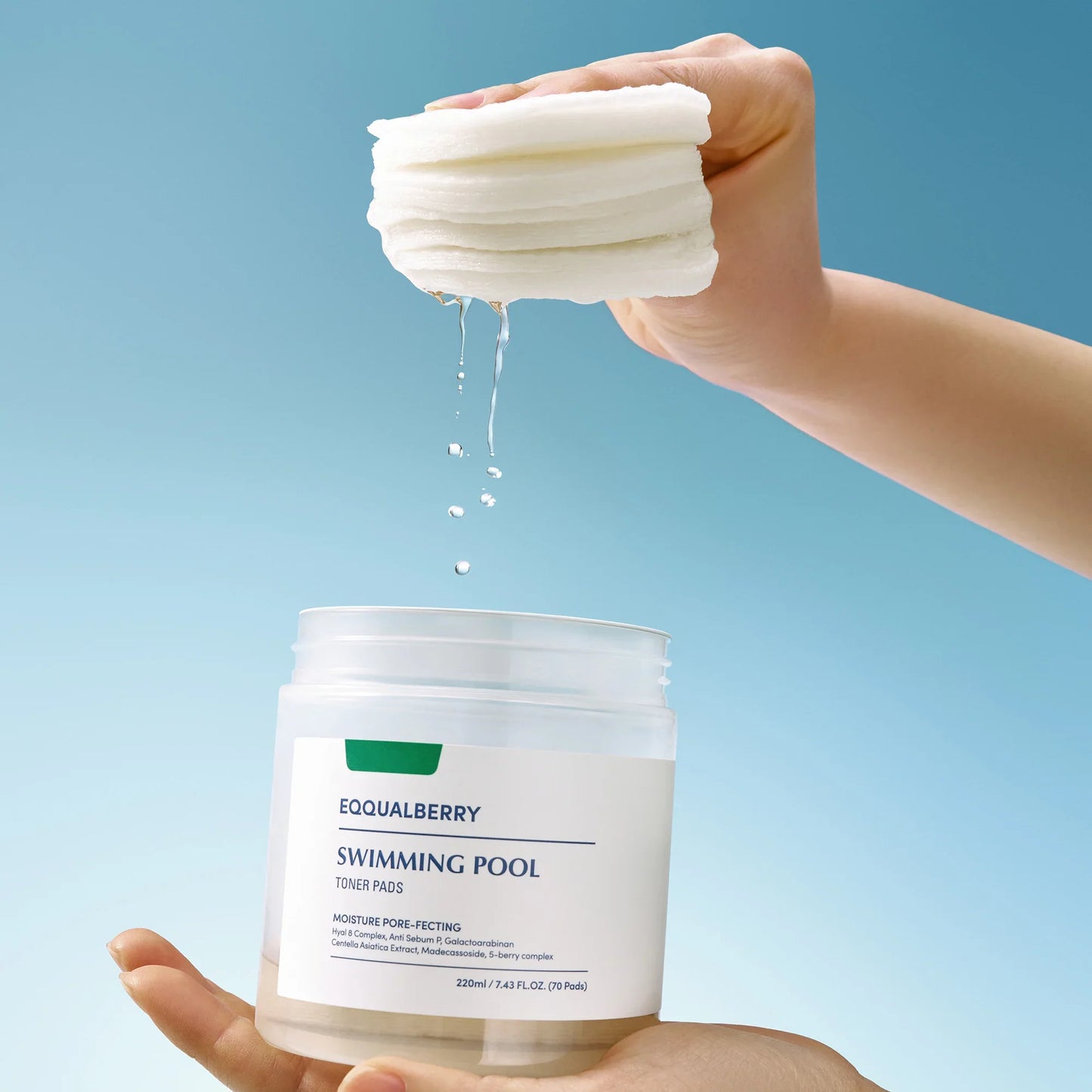 Swimming Pool Toner Pads – Καθημερινή Απολέπιση & Ενυδάτωση