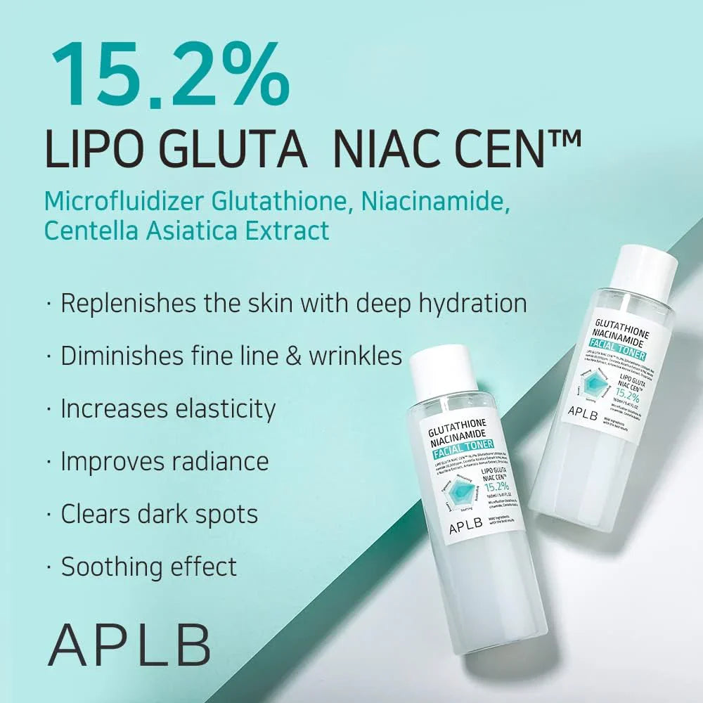 Glutathione Niacinamide Facial Toner – Τονωτική Λοσιόν για Ενυδάτωση & Λάμψη