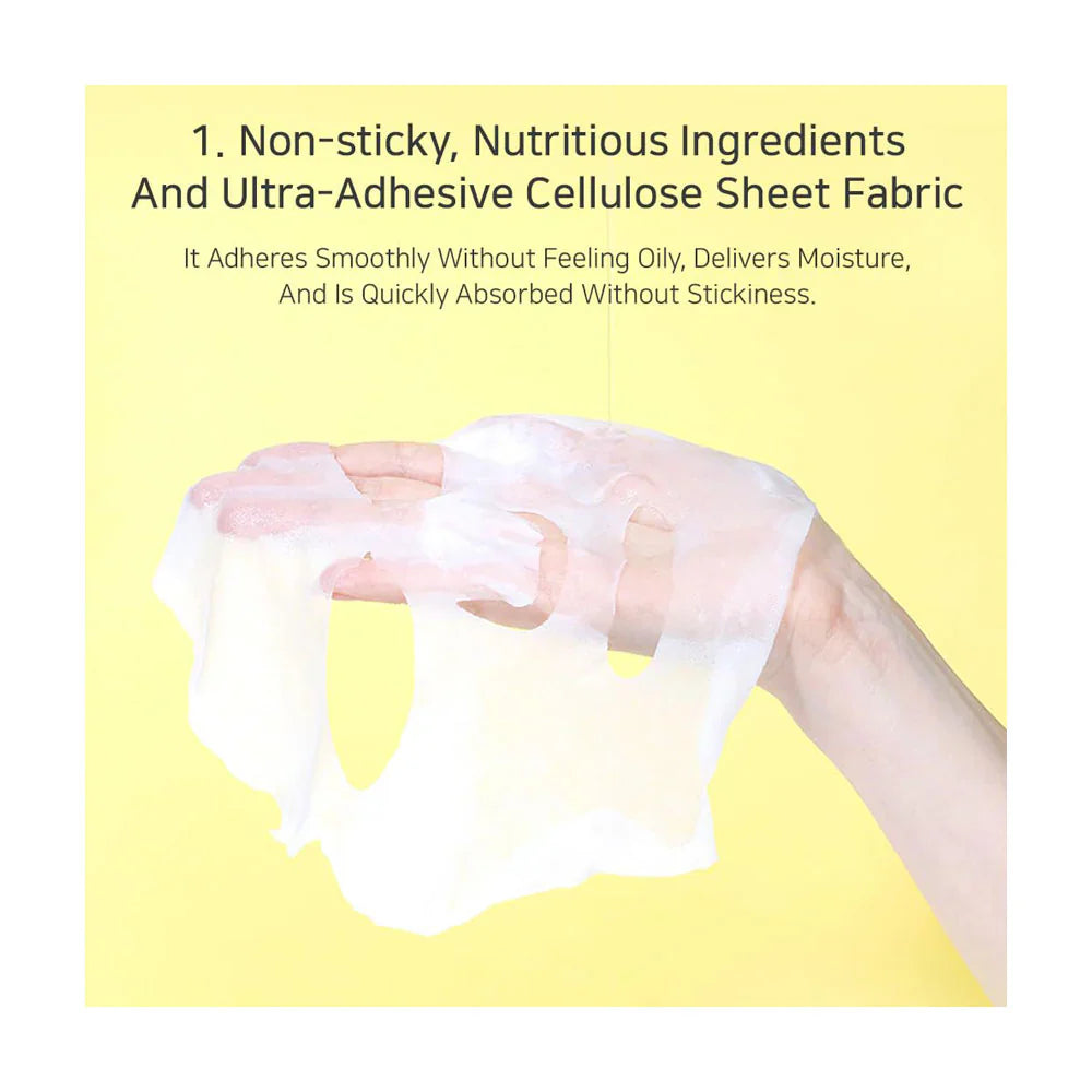 Retinol Vitamin C Vitamin E Sheet Mask – Μάσκα Αναζωογόνησης & Αντιγήρανσης