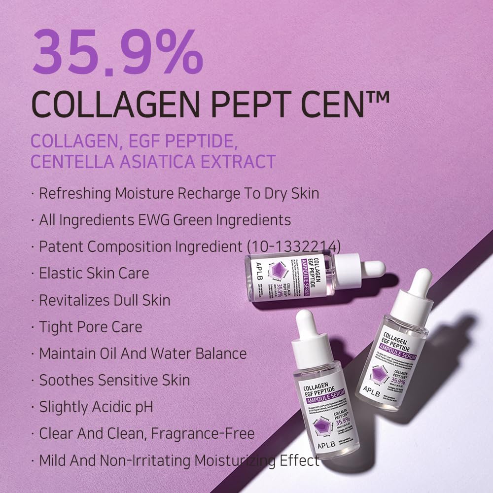 Collagen EGF Peptide Ampoule Serum – Ορός σύσφιξης & αναγέννησης με κολλαγόνο και πεπτίδια