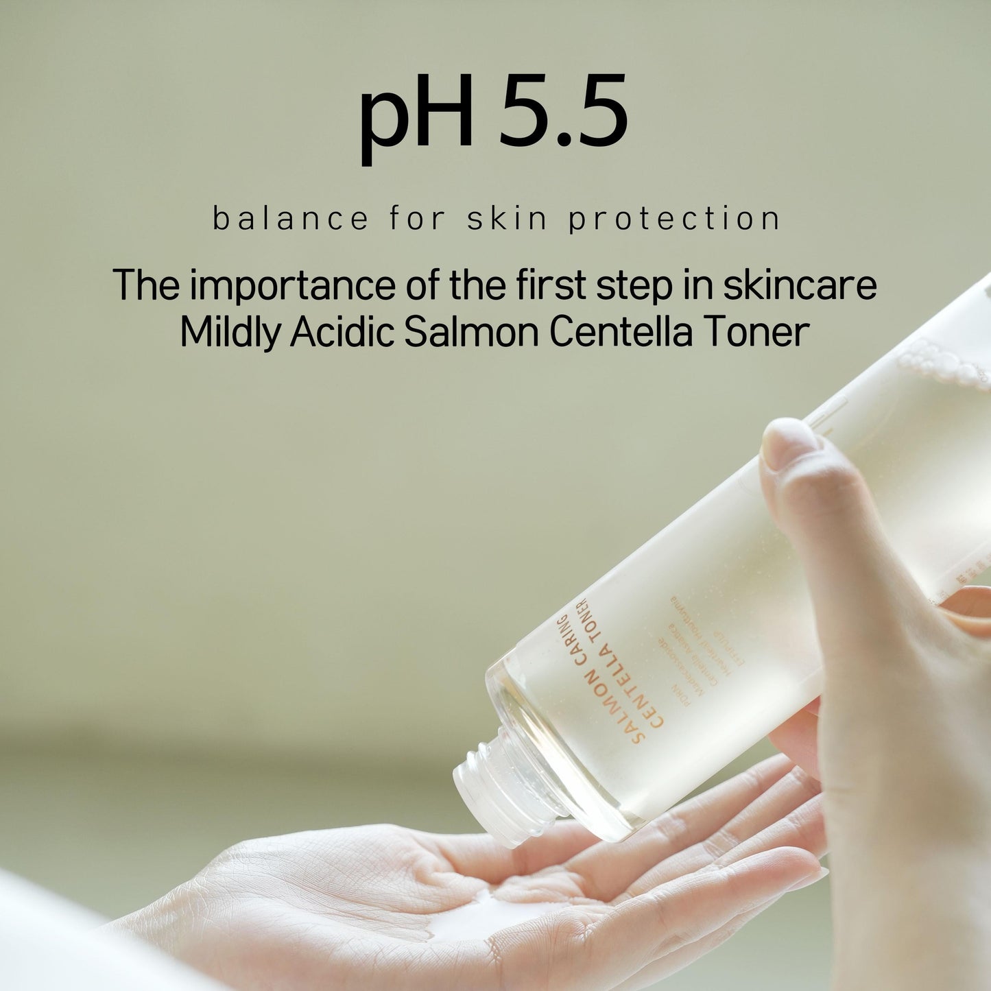 Salmon Caring Centella Toner – Τονωτική Λοσιόν Αναδόμησης με Εκχύλισμα Σολομού & Centella