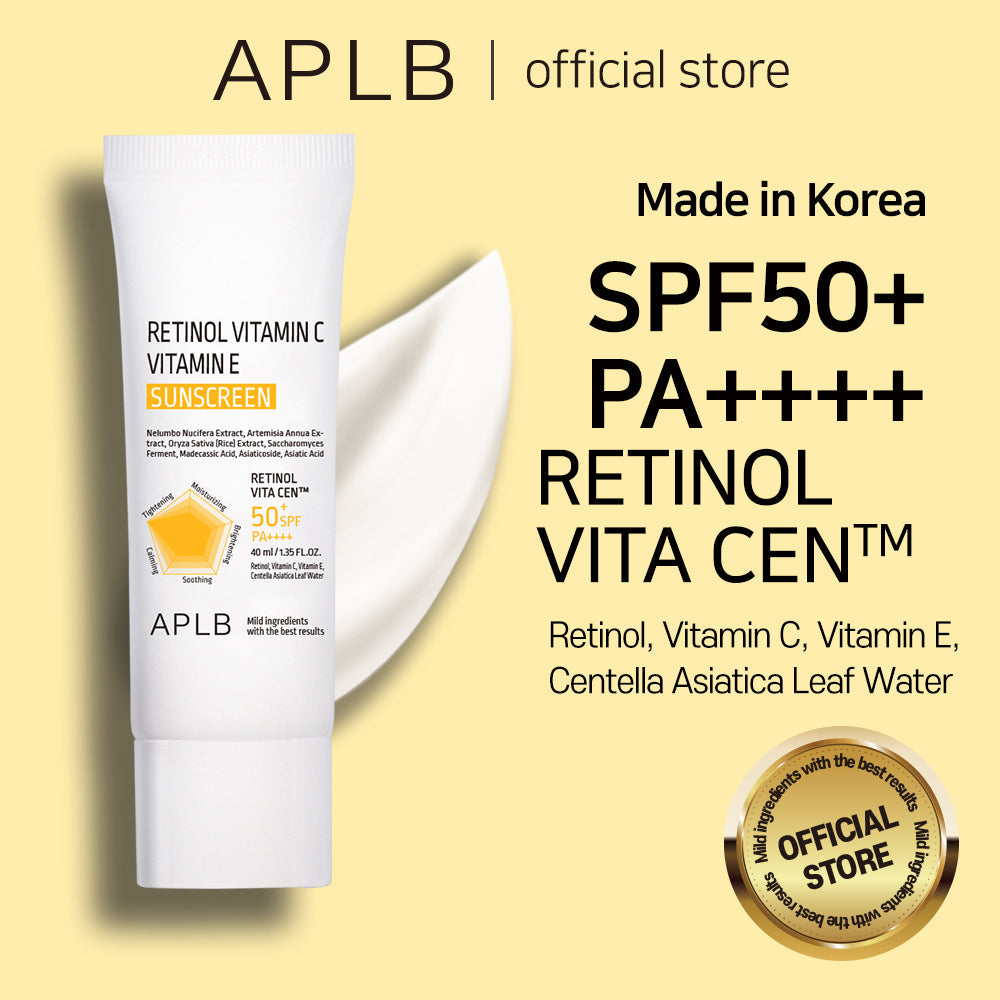 Retinol Vitamin C Vitamin E Sunscreen SPF 50+ PA++++ - Αντηλιακή προστασία και αντιγήρανση σε ένα βήμα