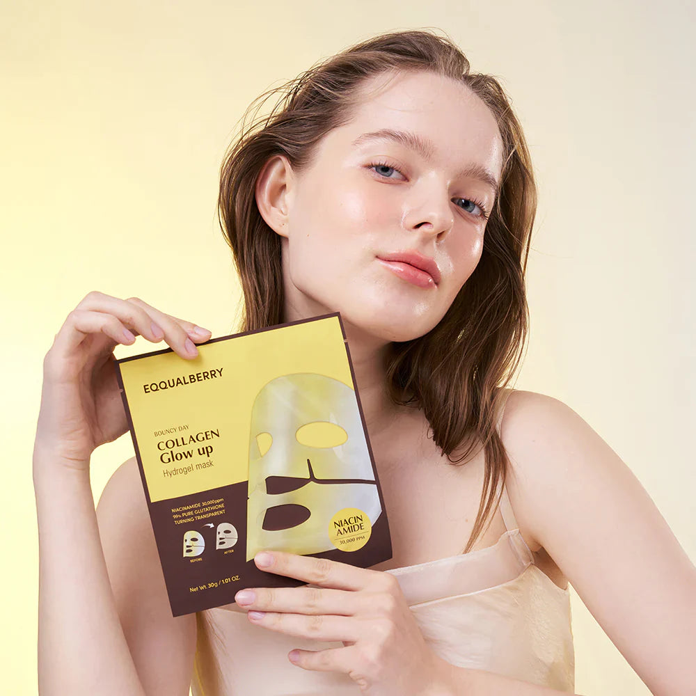 Collagen Glow Up Hydrogel Mask - Μάσκα Λάμψης & Σύσφιξης με Κολλαγόνο