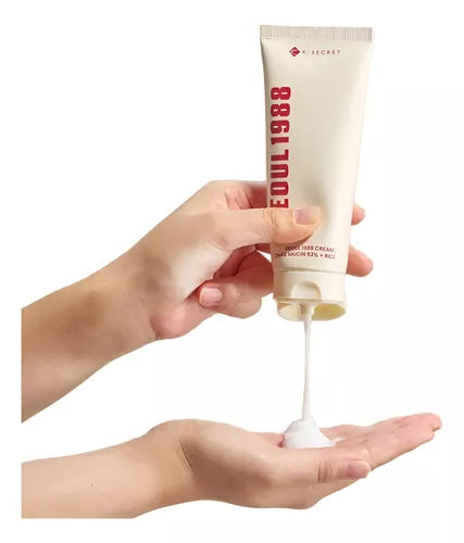 SEOUL 1988 Cream: Snail Mucin 93% + Rice - Ενυδατική κρέμα με έκκριμα σαλιγκαριού