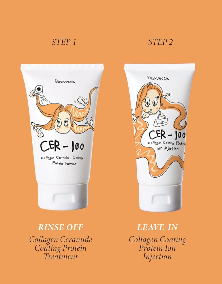 Collagen Ceramide Coating Protein Treatment - Θεραπεία επανόρθωσης για ταλαιπωρημένα μαλλιά