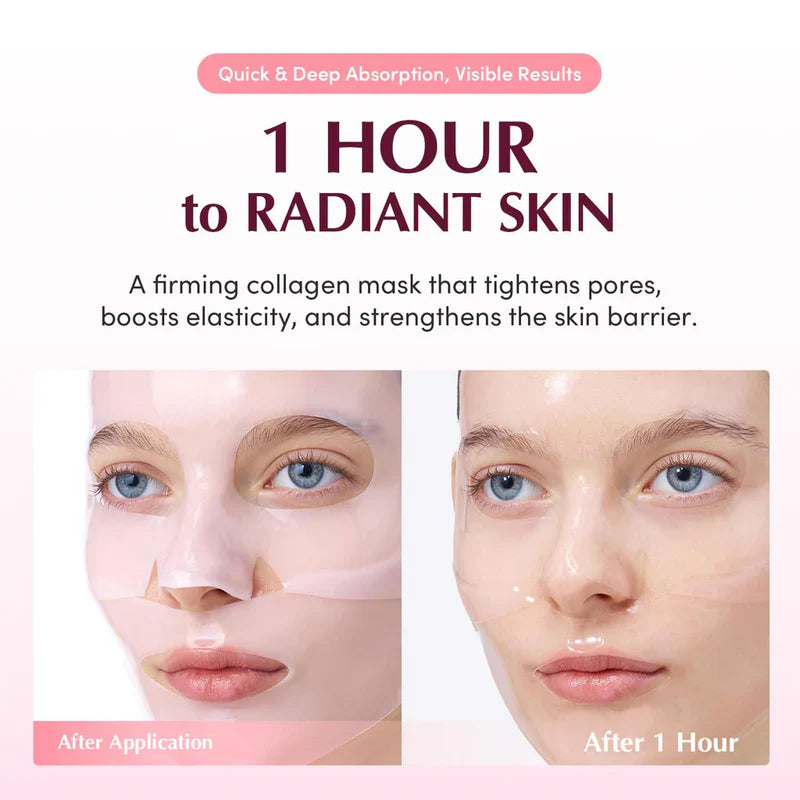 Collagen Pore-Tight Up Hydrogel Mask - Μάσκα Σύσφιξης Πόρων με Vegan PDRN & Κολλαγόνο