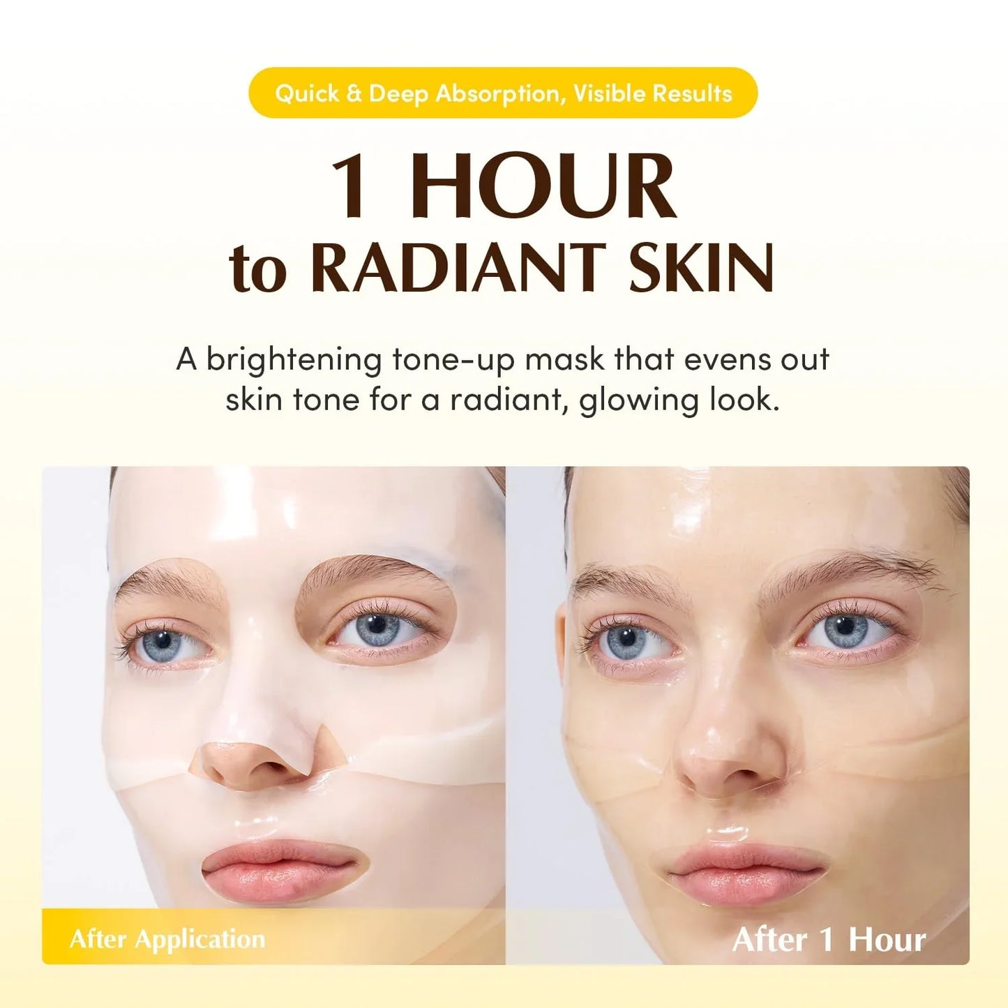 Collagen Glow Up Hydrogel Mask - Μάσκα Λάμψης & Σύσφιξης με Κολλαγόνο