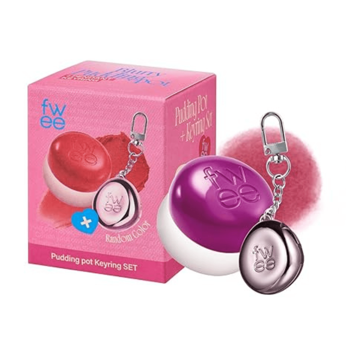 Lip&Cheek Blurry Pudding Pot MV03 Baddie + Keyring