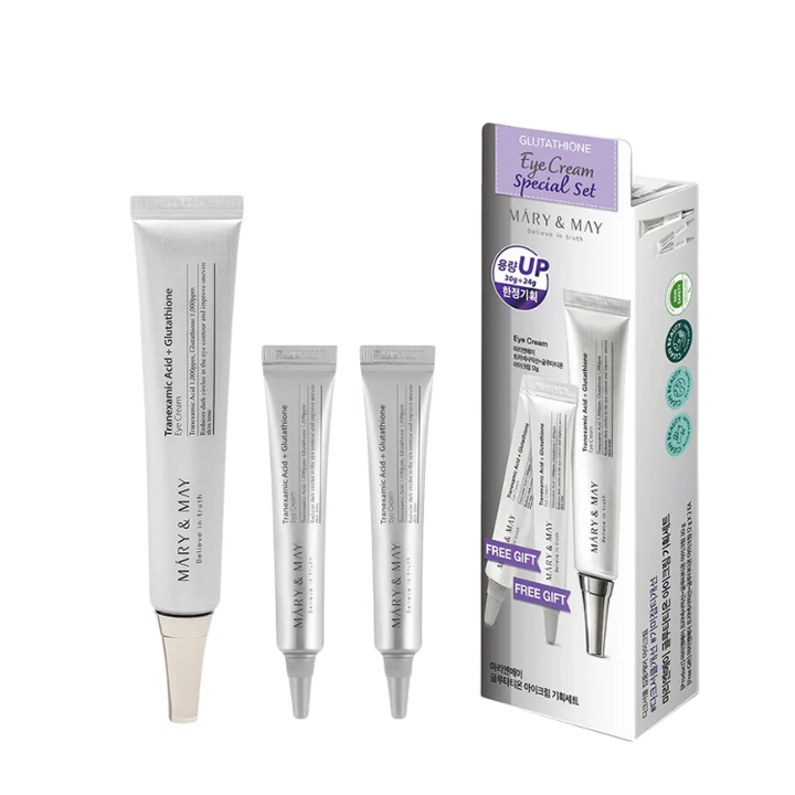 Tranexamic Acid + Glutathione Eye Special Set - Σετ Κρέμας ματιών για μαύρους κύκλους