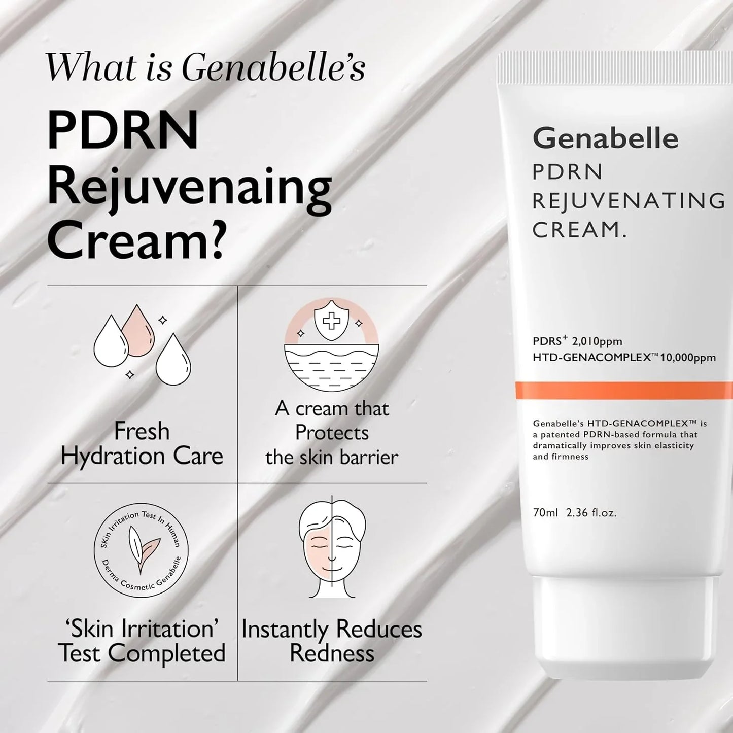 PDRN Rejuvenating Cream - Κρέμα Ανάπλασης & Αντιγήρανσης με PDRN