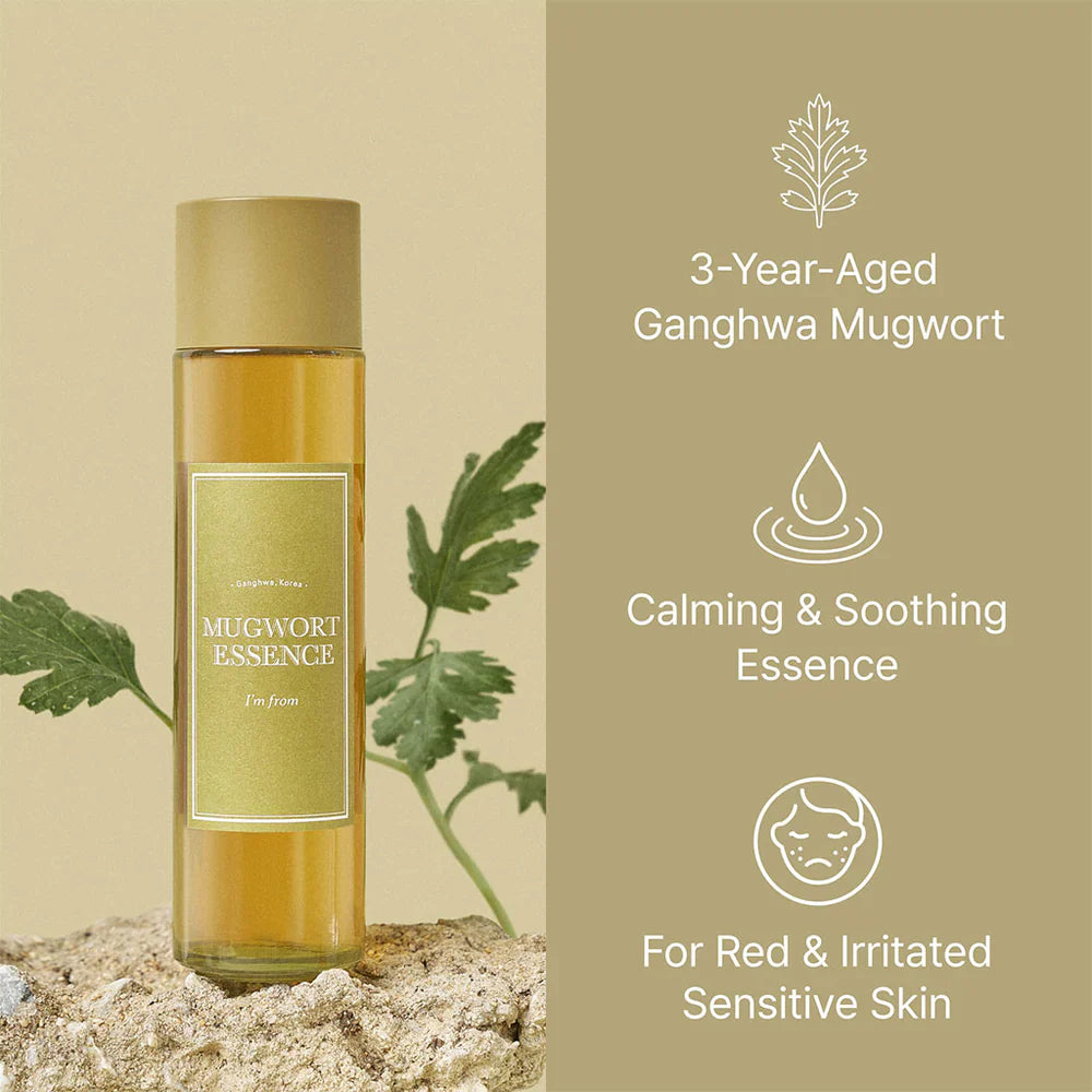 Mugwort Essence - Καταπραϋντική ενυδατική essence με 100% εκχύλισμα αρτεμισίας