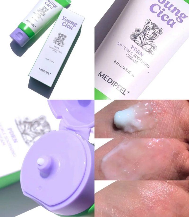 Young Cica PDRN Trouble Soothing Cream - Καταπραϋντική Κρέμα Προσώπου με Centella και PDRN