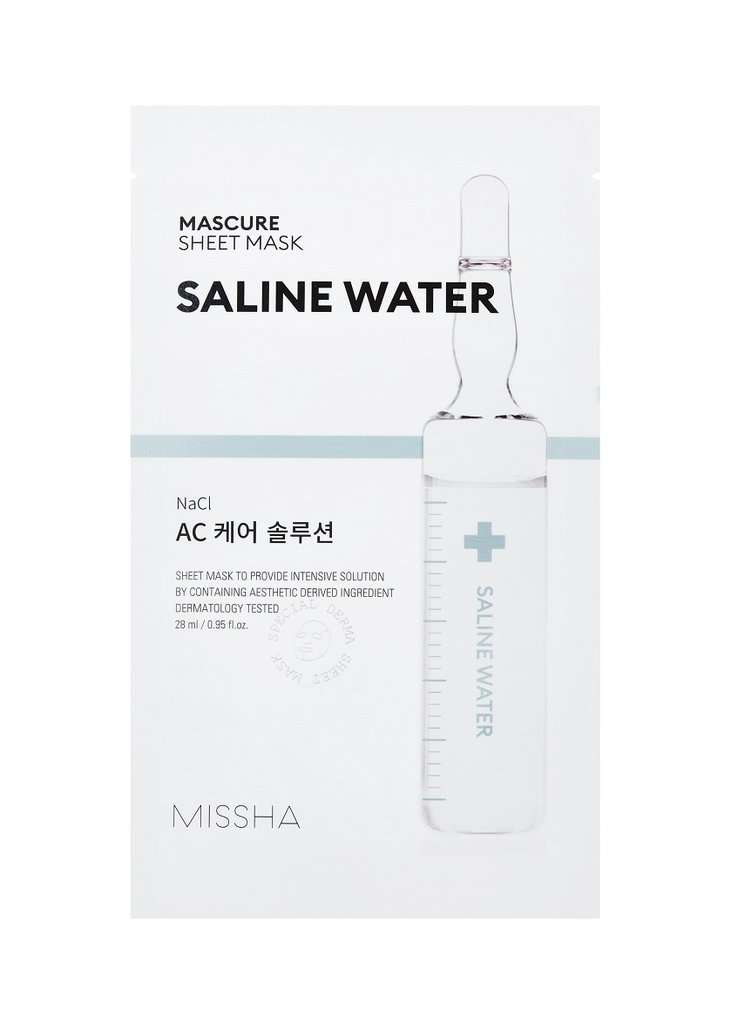 Mascure AC Care Saline Water Sheet Mask