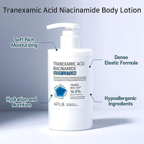 Tranexamic Acid Niacinamide Body Lotion - Κρέμα σώματος για φωτεινή και καθαρή επιδερμίδα