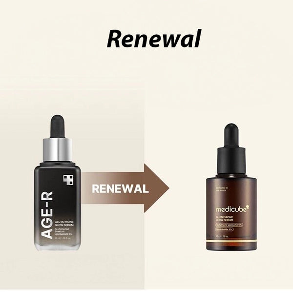 AGE-R Glutathione Glow Serum - Λευκαντικός αντιρυτιδικός ορός
