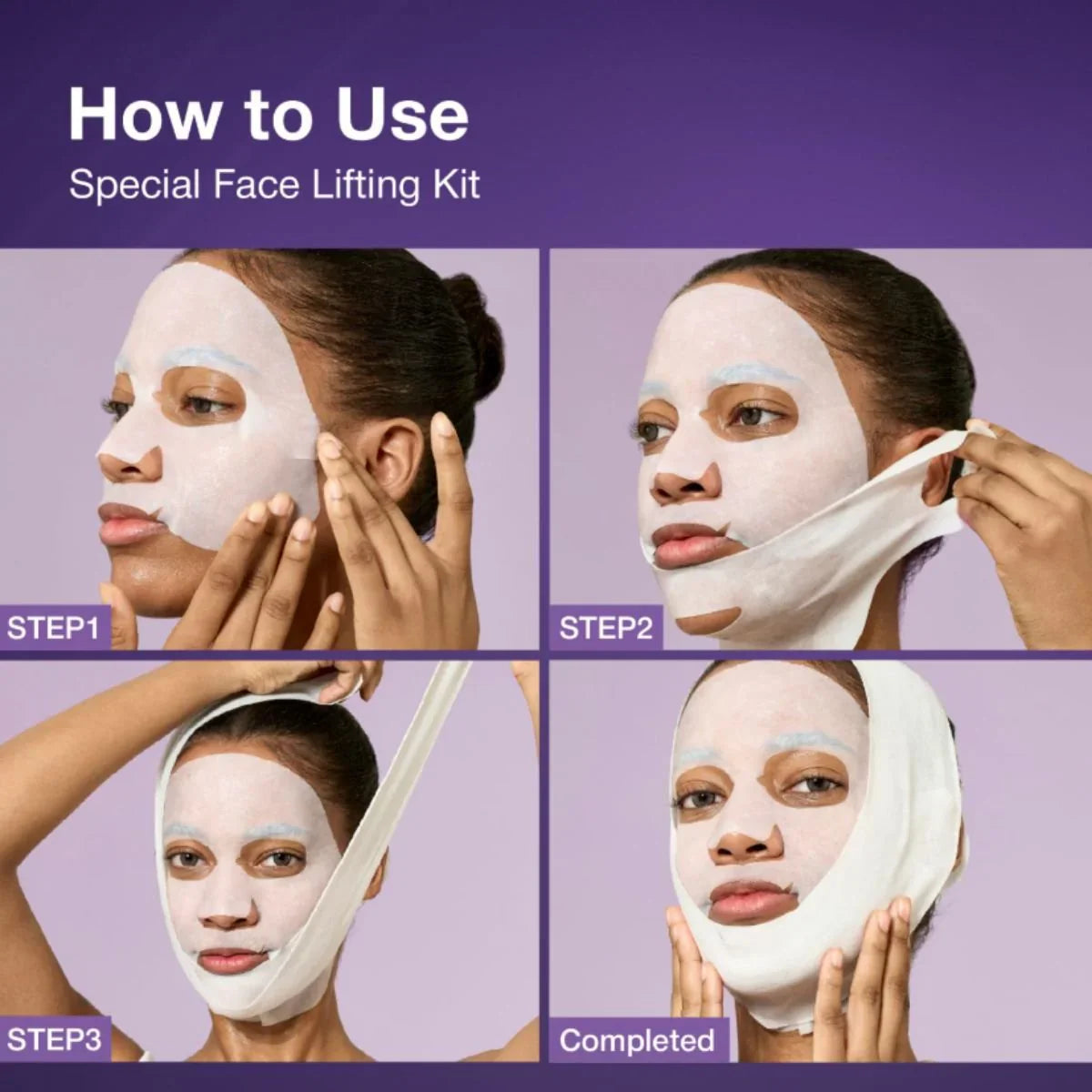 No.9 NAD Bio Lifting Full Cover Facial Mask - Διπλή μάσκα προσώπου με άμεση ανόρθωση και λάμψη